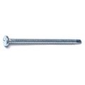 Midwest Fastener Self-Drilling Screw, #10 x 3 in, Zinc Plated Steel Pan Head Phillips Drive, 100 PK 50882